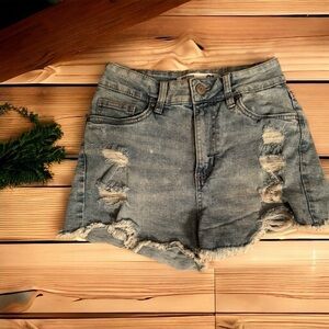 High rise denim short brand new without tag size 01